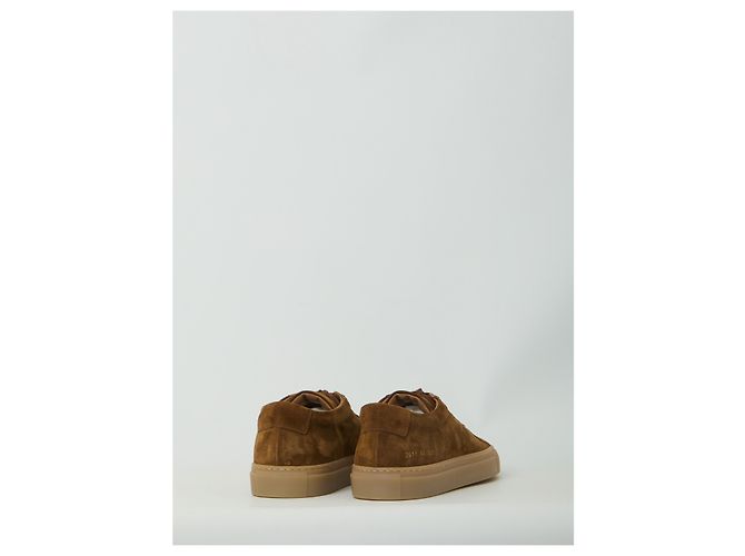 Common Projects Achilles Premium Sneaker aus braunem Wildleder - Ansicht 3