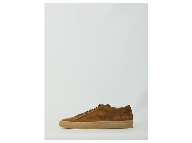 Common Projects Achilles Premium Sneaker aus braunem Wildleder - Ansicht 4