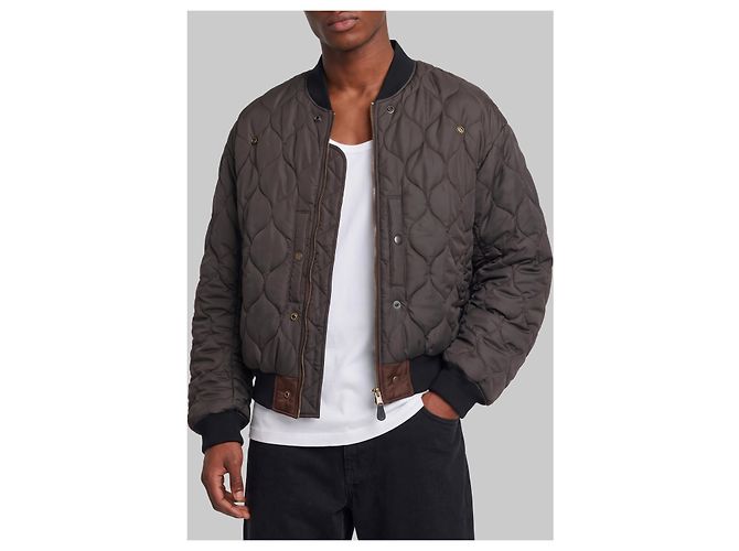 Maison Martin Margiela Reversible olive brown bomber - view 4
