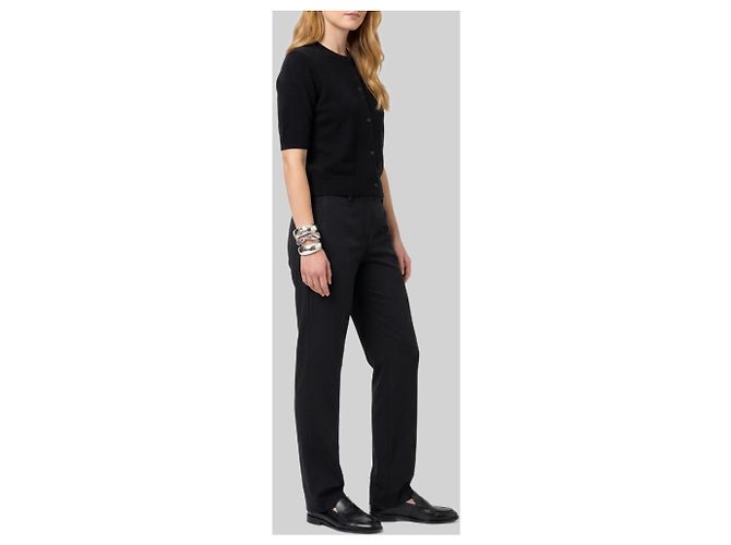 Sutton New York Pantalones de lona elástica antracita - vista 2