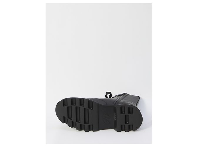 Roger Vivier Viv Rangers Combat-Stiefel Schwarz - Ansicht 4