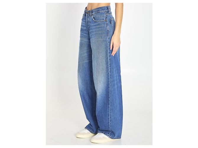 Haikure Bethany Jeans aus blauem Baumwoll-Denim - Ansicht 2