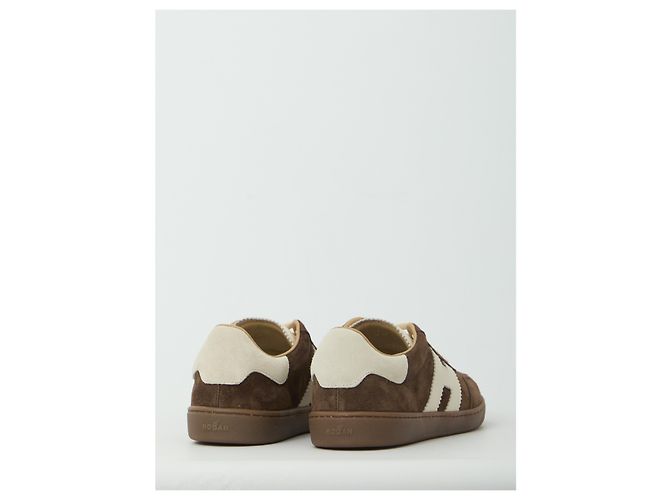Hogan Cool Sneaker aus braunem Wildleder - Ansicht 3