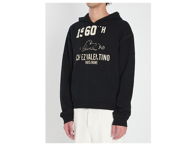 Valentino Garavani Chez Valentino Sweatshirt Black - view 2