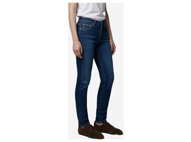 Dolce & Gabbana Jeans de denim skinny fit Azul - vista 2