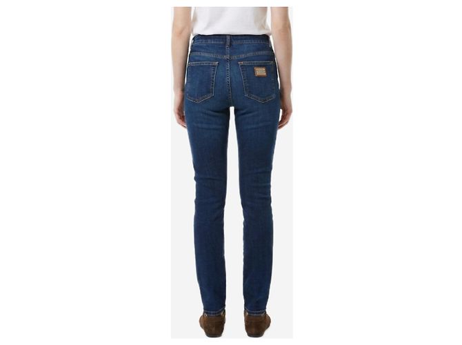 Dolce & Gabbana Jeans de denim skinny fit Azul - vista 3