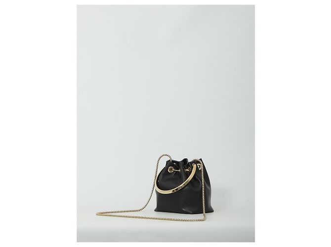 Borsa a secchiello Bon Bon Jimmy Choo in pelle nera Nero - vista 2