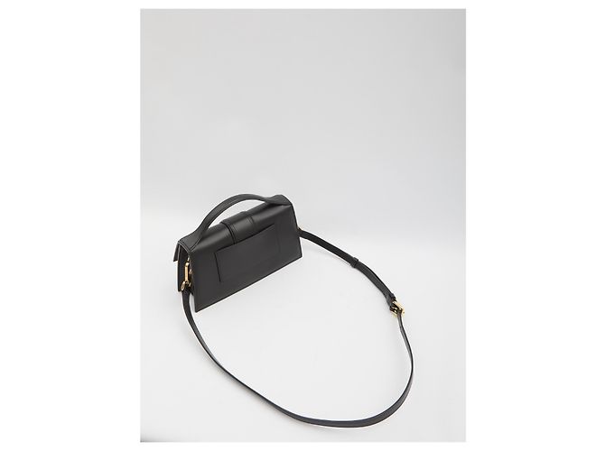 Borsa Jacquemus Le Grand Bambino in pelle nera Nero - vista 5