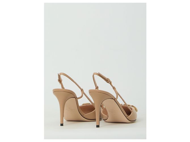 Valentino Garavani Slingback-Pumps VLogo Signature Pink - Ansicht 3