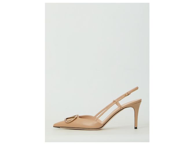 Valentino Garavani Slingback-Pumps VLogo Signature Pink - Ansicht 4