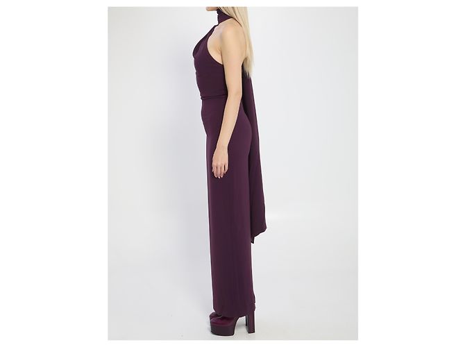 Vestido maxi Demi Solace London Morado Púrpura - vista 3