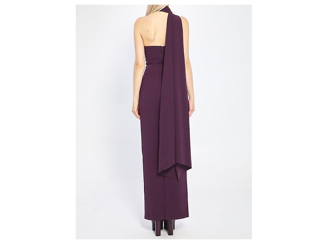 Vestido maxi Demi Solace London Morado Púrpura - vista 4