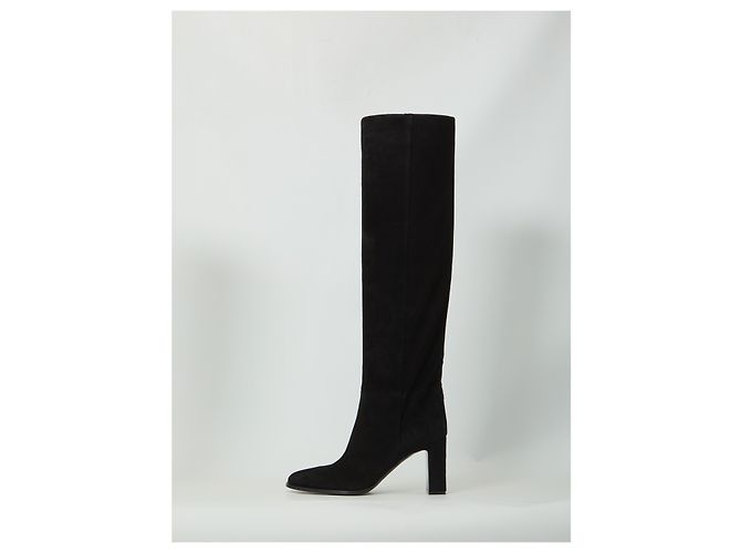 Jimmy Choo Caly Over The Knee 85 boots Black - view 4