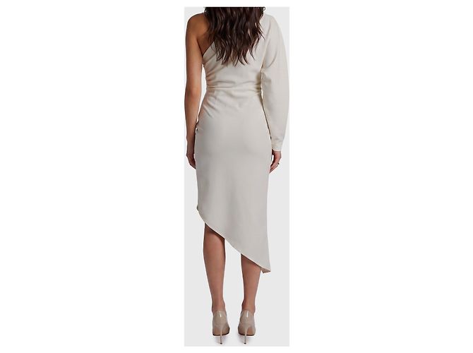 Federica Tosi Asymmetrisches Cady-Longuette-Kleid - Ansicht 2
