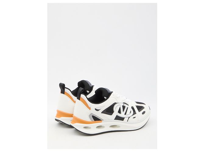 Valentino Garavani Baskets Low Top VLogo Easyjog Blanc - vue 3