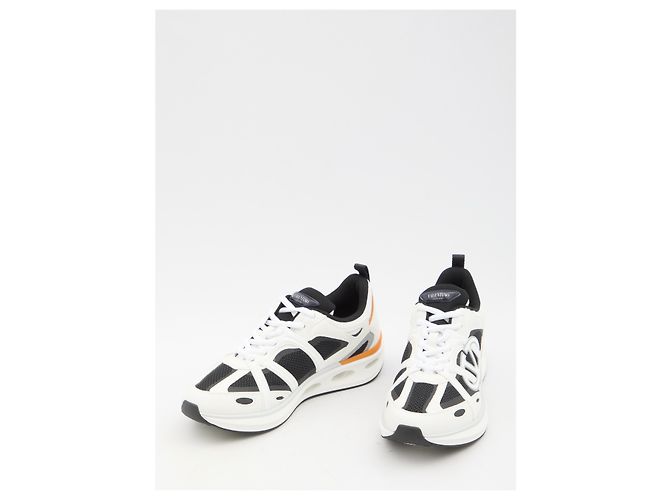 Valentino Garavani Baskets Low Top VLogo Easyjog Blanc - vue 5