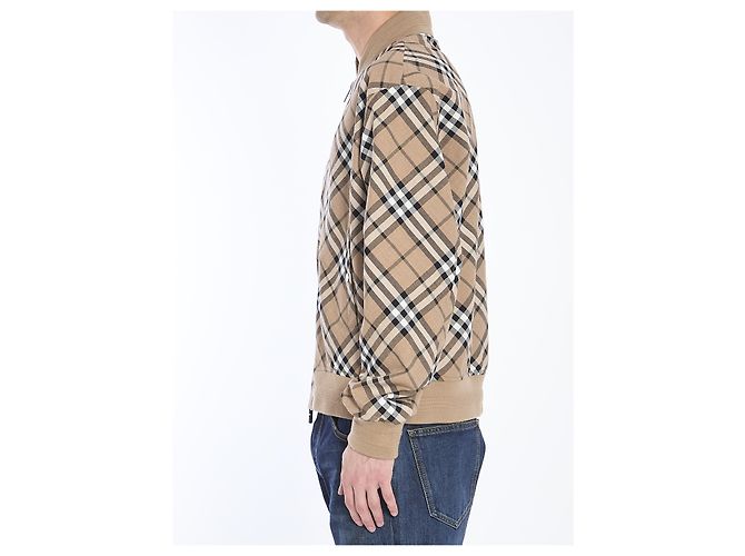 Burberry Harrington bomber jacket Beige - view 3