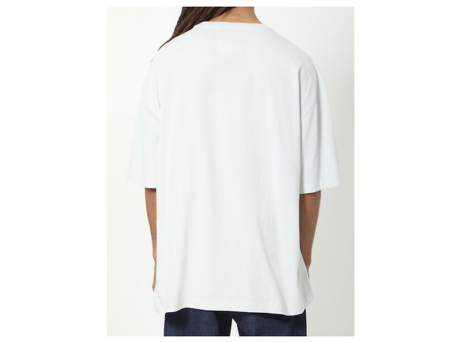 Maison Martin Margiela T-shirt Numeric in cotone Bianco - vista 4