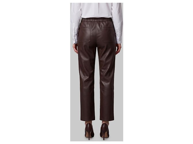 Pariente Sarah braune Lederhose - Ansicht 3