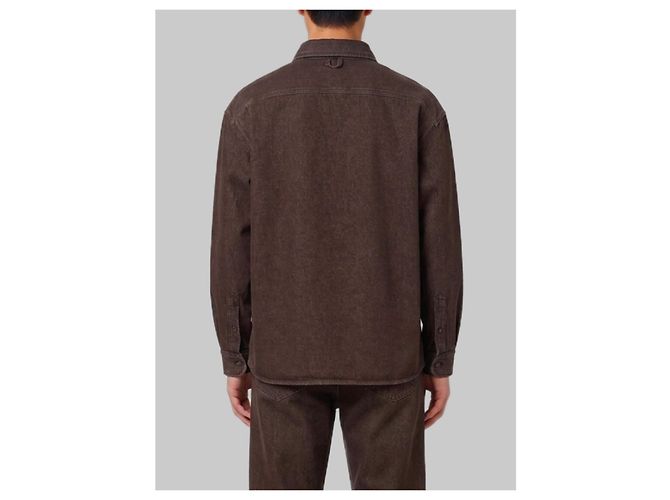 Jacquemus Simon de-Nîmes denim shirt Brown - view 3