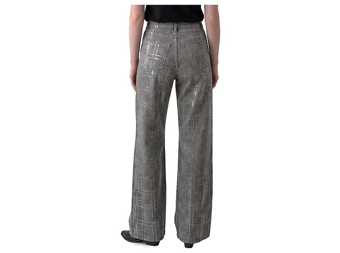 Federica Tosi Jeans with sequin embroidery - view 3