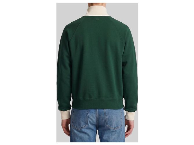 Ami Paris Ami de Coeur Sweatshirt mit Reißverschluss - Ansicht 2