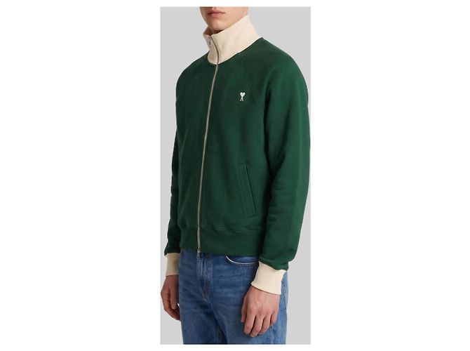 Ami Paris Ami de Coeur Sweatshirt mit Reißverschluss - Ansicht 3