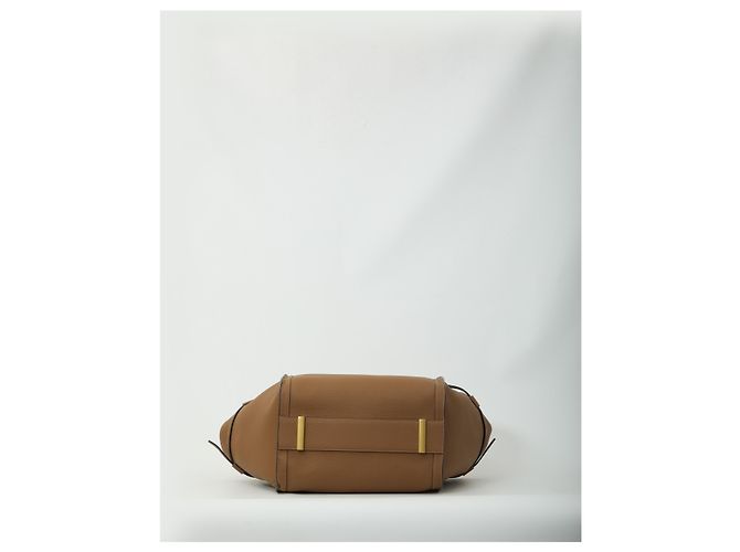 Tod's Borsa shopping Medium T Signature Marrone - vista 3