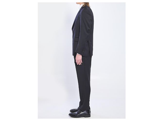 Lardini Fato simples abotoamento Feeling Preto - vista 3