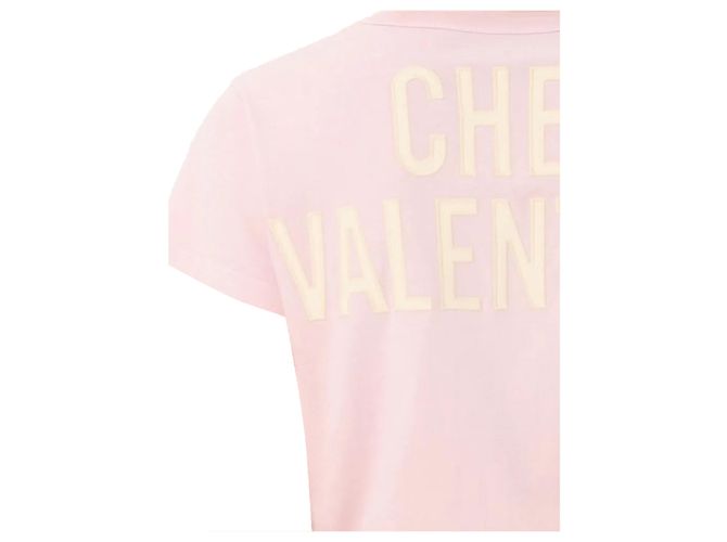 Camiseta de algodón rosa Panther Lady Valentino Garavani - vista 3