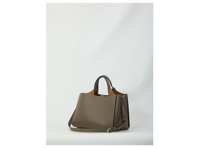 Borsa in pelle Tod's small Grigio - vista 2