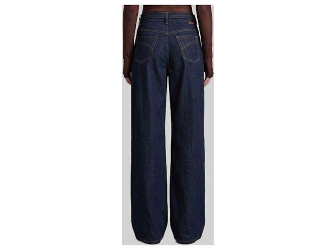 Zimmermann Ausgestellte Jeans Blau Baumwolle - Ansicht 3