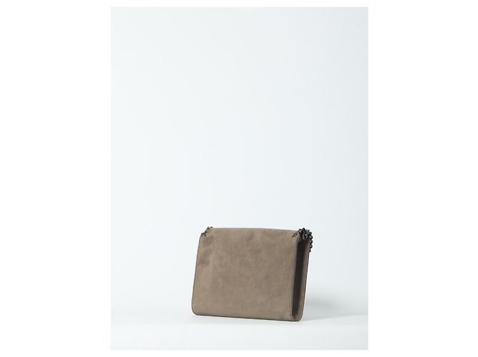 Stella Mc Cartney Portefeuille Falabella avec chaîne Marron - vue 2
