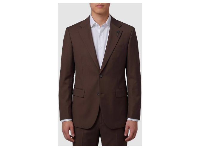 Lardini Abito monopetto Brown Feeling Marrone - vista 2