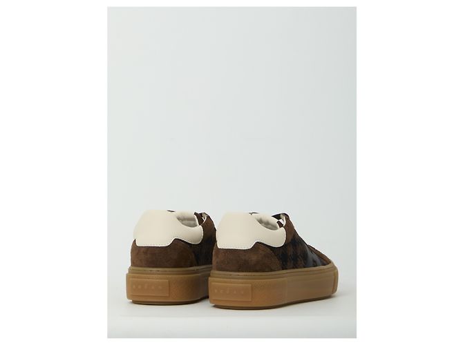 Hogan Baskets à lacets H705 Marron - vue 3
