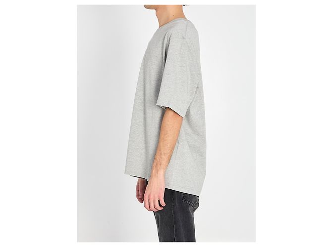 Ami Paris T-shirt in jersey di cotone Grigio - vista 3