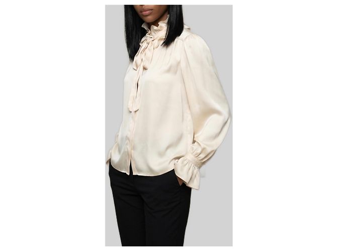 Sutton New York Camisa con volantes Champagne - vista 2