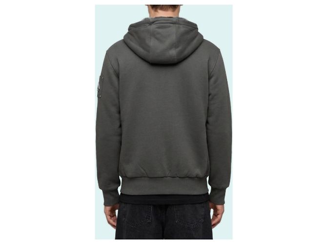 Moose Knuckles Classic Bunny hoodie grey - view 3
