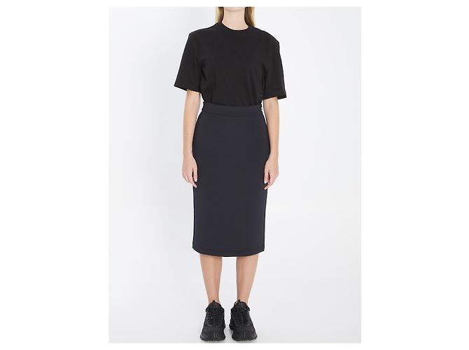 Camiseta Moncler EE72 de algodón negro - vista 5
