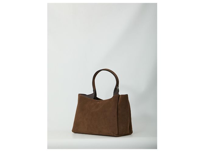 Tod's Bolsa de couro camurça Medium Marrom - vista 2