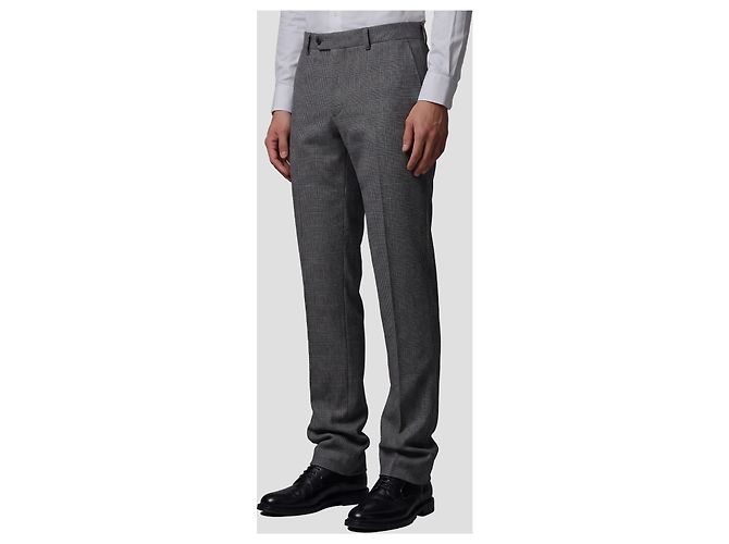 Lardini Le Origini virgin wool pants Grey - view 2