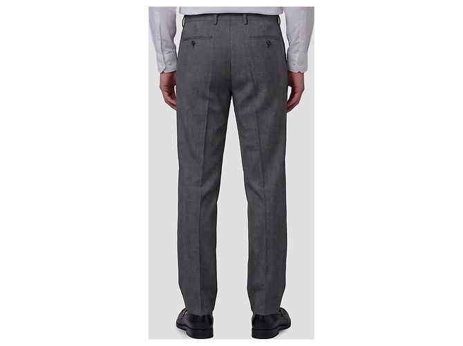 Lardini Le Origini virgin wool pants Grey - view 3