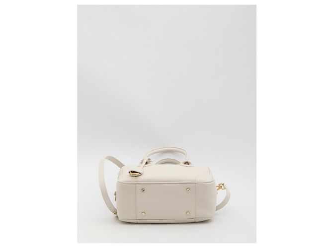 Borsa Vita Golden Goose in pelle beige - vista 3