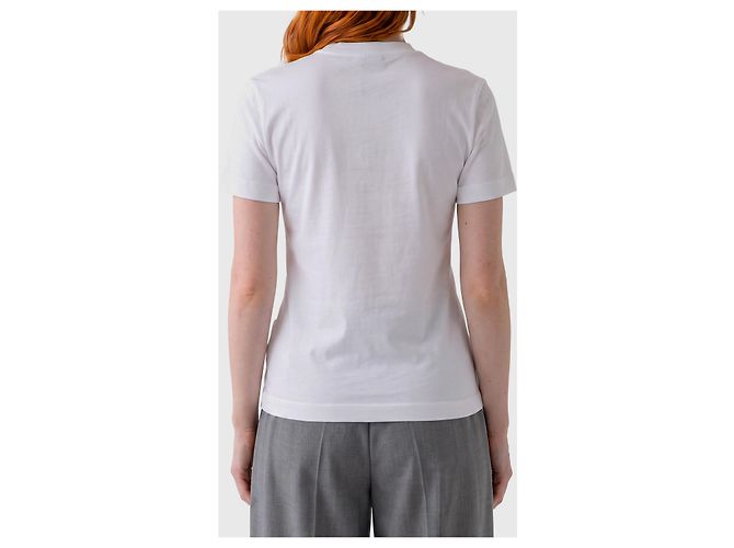 Jacquemus T-shirt in cotone Gros Grain Bianco - vista 2