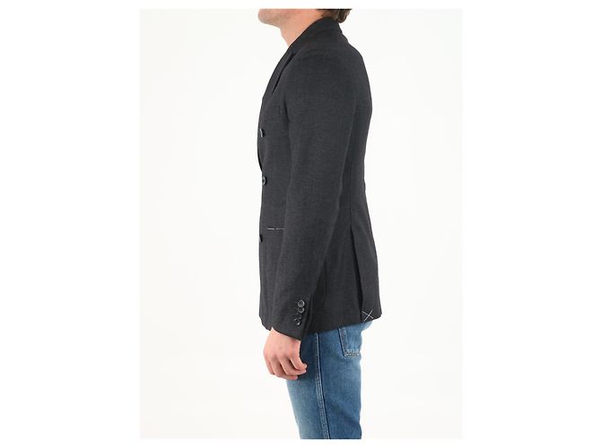 Tonello Chaqueta cruzada Gris - vista 3