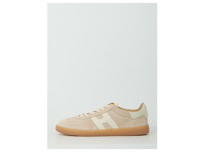 Baskets Hogan Cool Beige en Daim et Cuir - vue 4