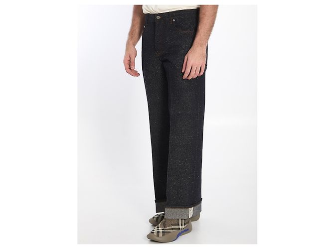 Vaqueros Burberry de denim índigo azul - vista 2