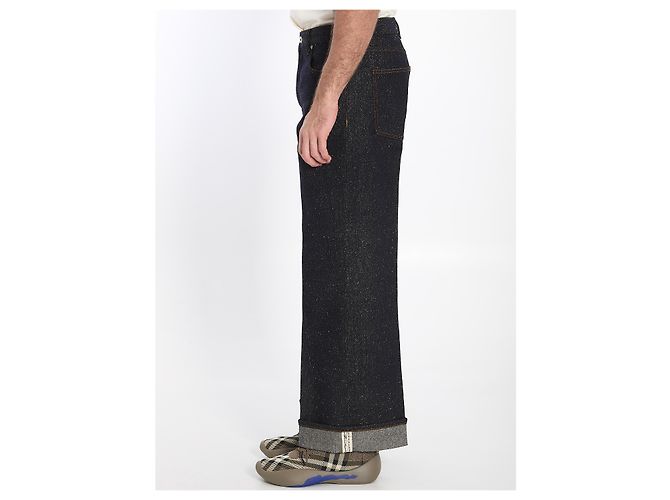 Vaqueros Burberry de denim índigo azul - vista 3