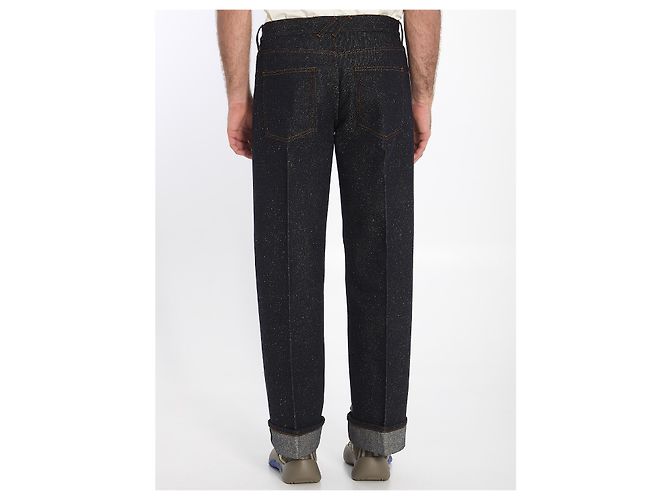 Vaqueros Burberry de denim índigo azul - vista 4
