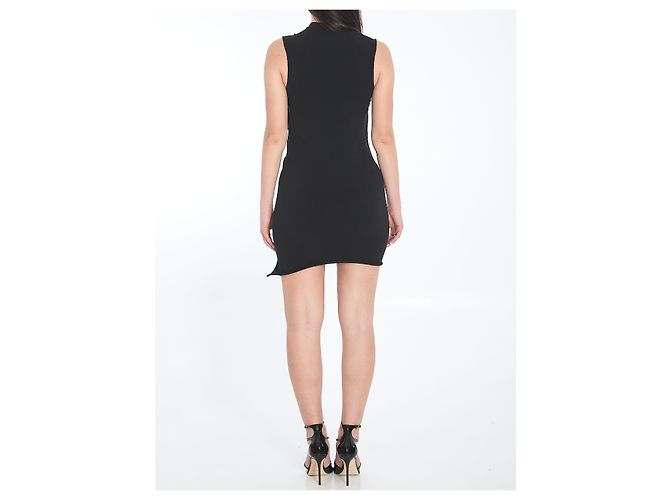 Alexander Wang Mini abito bodycon nero - vista 4